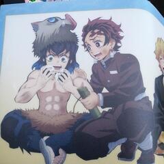 鬼滅の刃のビニール❓️固い💦の画像