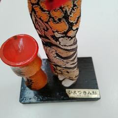 ひえつき人形　日本人形　昭和　レトロ　コレクションの画像