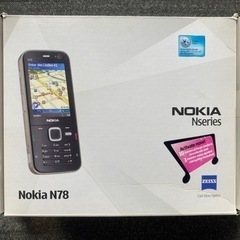 ノキア Nokia N78 日本語対応版 SIMフリー 本体他一式の画像