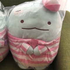 すみっコぐらし　特大　ぬいぐるみ　とがけ　2個セットの画像