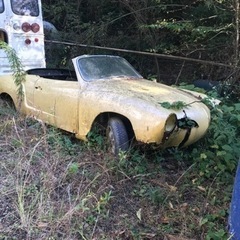 希少カルマンギア　コンバーチブル　不動車の画像