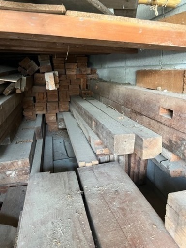 戸建て解体木材（大量）