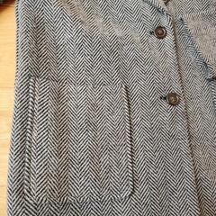 【美品】ITEMS URBANRESEARCH　コート　ヘリンボーン　レディースの画像