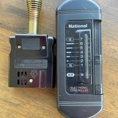 無料！正方形こたつ☆家具調こたつ☆National☆80㎝×80㎝☆7段階調節コントローラー【こちらは店舗です。浜村鹿野温泉ICから3分 買取本舗 宮本リサイクル 営業時間９～１９時 定休日水曜日】の画像