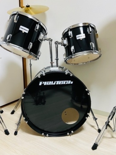 アコースティックドラムセット?PLAYTECH ドラム 