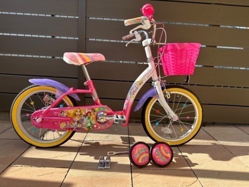 ★お値下げ・ヘルメット付属追加★    ides アイデス　プリンセス自転車　16型