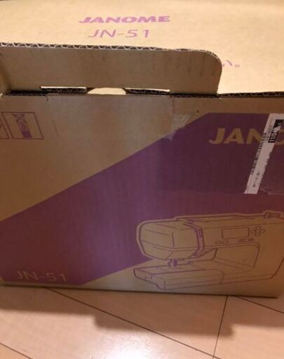ジャノメミシン コンパクト電動ミシン JN-51