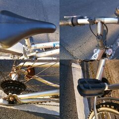 26インチ マウンテンバイク風 自転車　要整備　ジャンク品扱いの画像