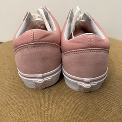 VANS バンズ オールドスクール スニーカー 27cm ピンク ホワイトの画像