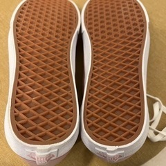 VANS バンズ オールドスクール スニーカー 27cm ピンク ホワイトの画像