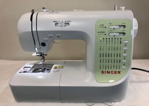 決まりました❗️今だけ5千円値下げ‼️コンパクト！　Singer シンガー　コンピューター　ミシン SN-771F-n