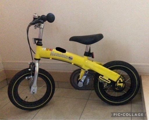 決まりました＊ へんしんバイク イエロー