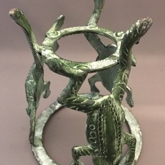 カエルのフラワースタンド 2000円の画像