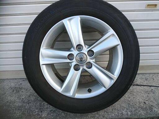 16インチ 5穴 7J 114.3 +40 トヨタ純正ホイール 4本セット