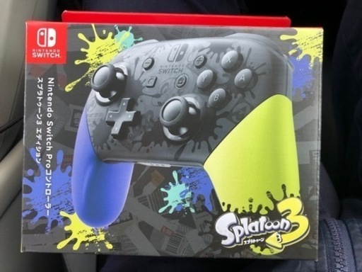 任天堂　Switch Proコントローラー　スプラトゥーン3 新品未使用未開封 値下げ