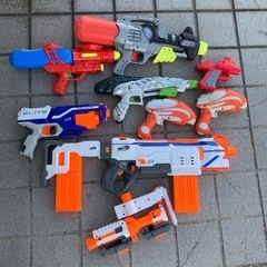 NERF 2丁含む◇◆でかすぎナーフ◆◇ あと諸々の水鉄砲など