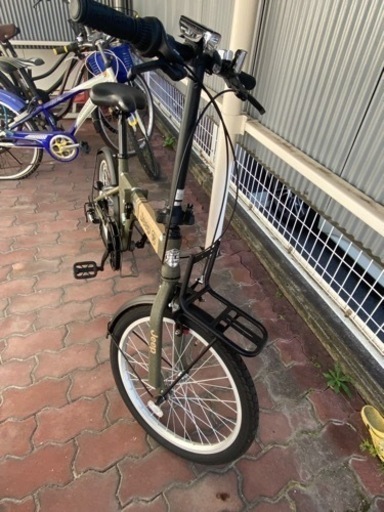 【状態良好】折りたたみ自転車 JEEP (ジープ）JE-206G 