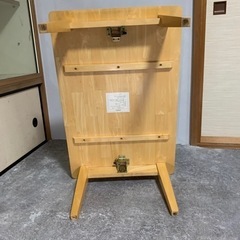 折りたたみローテーブルの画像