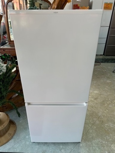 AQUA 2ドア冷蔵庫 168L  2019年製   リサイクルショップ宮崎屋　住吉店　22.12.12 y