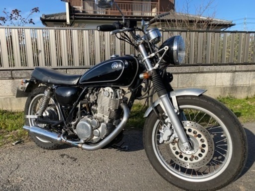 ☆SR400.車検付き^_^プラグ・グリップ・オイルなど交換済み☆色々整備して快調ですよ☆400ccネイキッドバイク☆