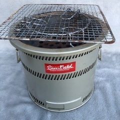 炭火焼きコンロ　七福輪　キャンプ　BBQ