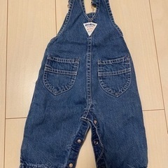 デニムサロペットの画像