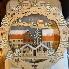 ウッドデコレーション　クリスマス