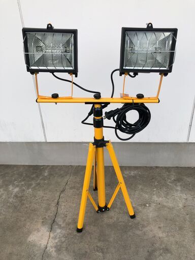 アースマン　ハロゲンワークライトスタンド式ダブル500W　WLT-290TW