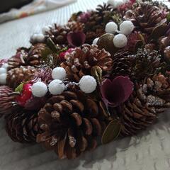クリスマスリース　の画像