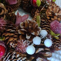 クリスマスリース　の画像