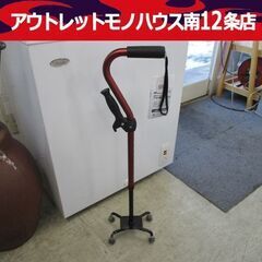開封未使用品 マキテック アルミ製 4点支柱杖 AQS-10 補...