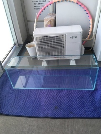 水槽 アクアシステム　クリスティ 120S (120×30×40cm 130L) 水槽＆照明セット　※引取り限定※