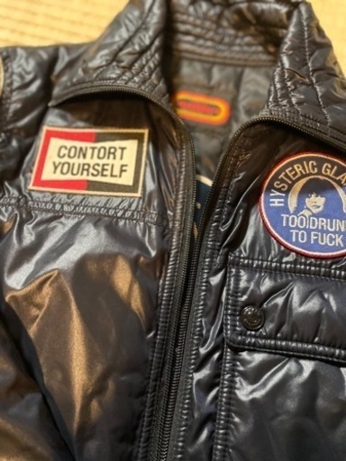 ヒステリックグラマー　ダウンジャケット