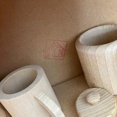 木製　おままごとセットの画像