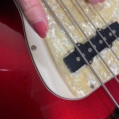 GIG the standard エレキベース　メタリックレッド　ジャンクの画像