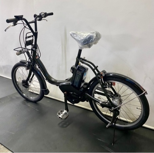 関東全域送料無料 保証付き 電動自転車 ヤマハ パスシティーＣ 20インチ 8.7ah ミニベロ カーキ色