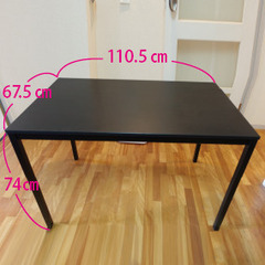 IKEAダイニングテーブル　無料でお譲り致します。の画像