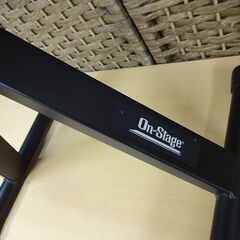 キーボードベンチ OnStage KT7800 オンステージ 折りたたみ チェア いす 弾き語り 札幌市 白石区の画像