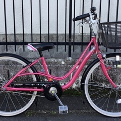 ＜整備・美品＞パナソニック・イーストン・22インチ自転車・ LEDライト 新品のベル、鍵付き・洗車済でピカピカ♪不要自転車無料引取り有