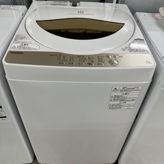 TOSHIBA 5キロ洗濯機　2020年製　リサイクルショップ宮崎屋　住吉店　22.12.12 y