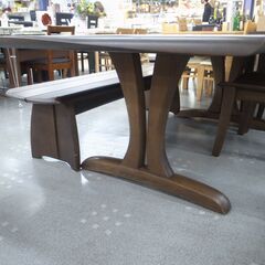 シラカワ 飛騨家具 7人掛け ダイニングセット モノ市場半田店119の画像