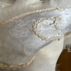 【完了しました】晴れ着用フェザーショールの画像