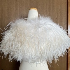 【完了しました】晴れ着用フェザーショールの画像