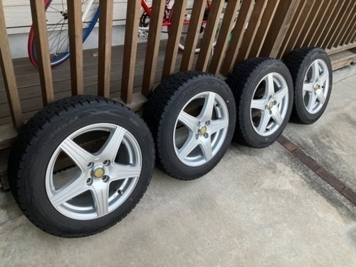 14インチアルミホイール付格安スタッドレスタイヤ4本セット