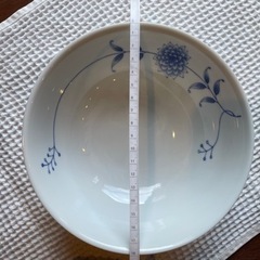 白い取分け皿 3点の画像