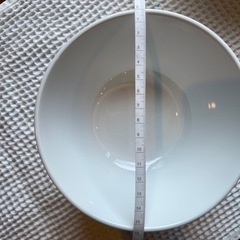 白い取分け皿 3点の画像