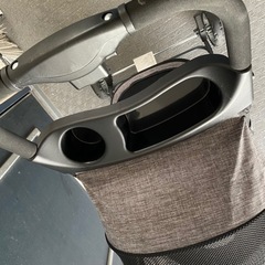 【決まりました】シンプルなペットベビーカー🐶🐱MarsSport 3輪カート 中型犬まで（猫•隙間対策済) 多頭用 折りたたみ 耐荷重20Kg コ コハート (グレー)  の画像