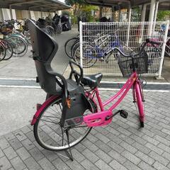 自転車チャイルドシート付け