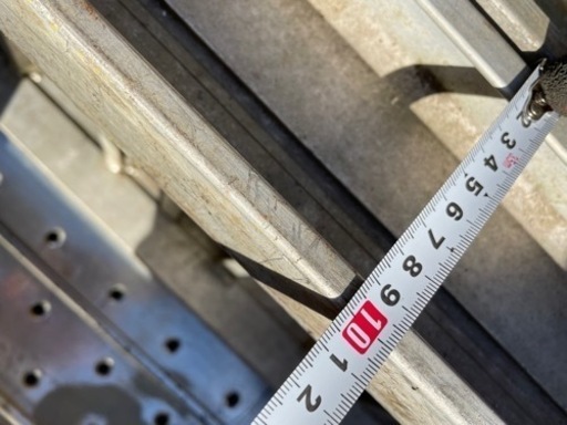 アルミブリッジ《補助板として使いやすい長さです》