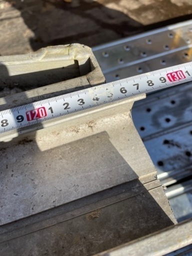 アルミブリッジ《補助板として使いやすい長さです》